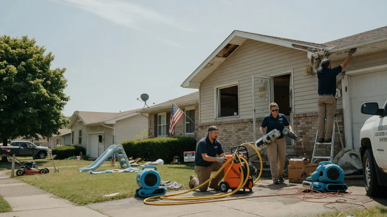 Water Damage Restoration in Chapin, IL near me